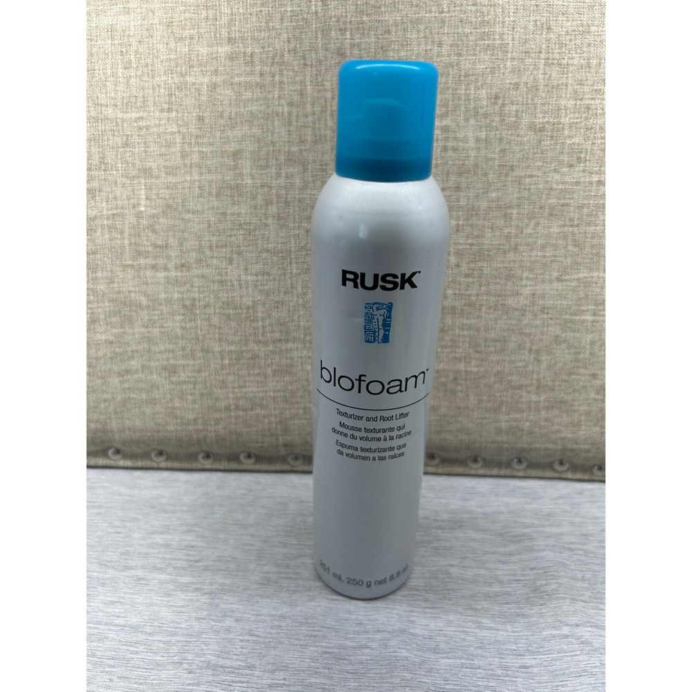 Rusk Blofoam Texturizer and Root Lifter 8.8 oz Volumizing Foam Firm Hold Spray